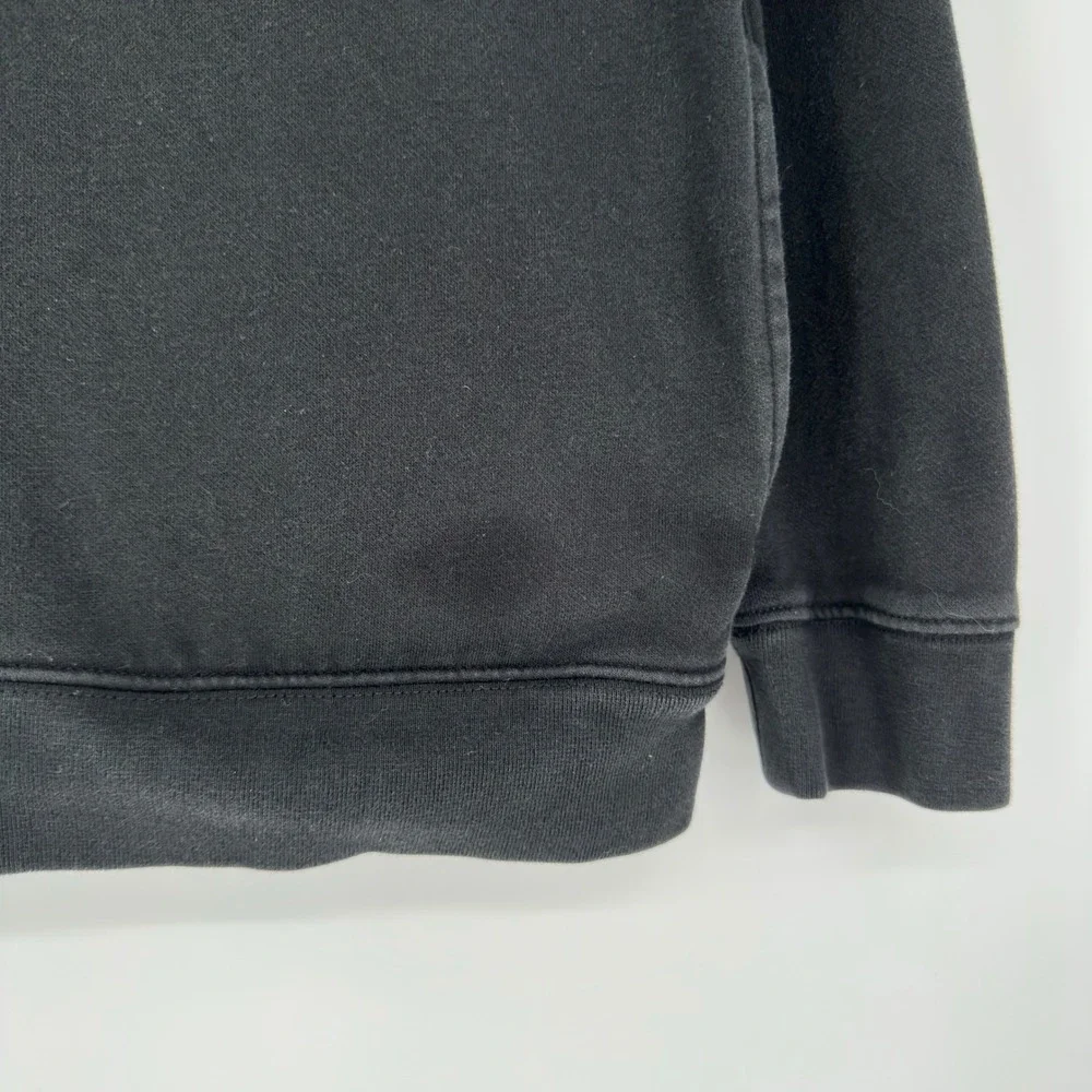 Polo Ralph Lauren Boys Black Multi Color Logo Hoodie Sweatshirt Size M 10-12